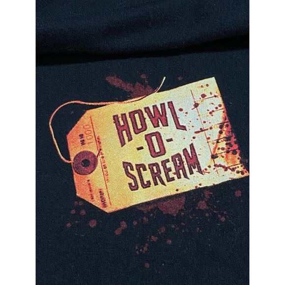 SeaWorld Howl-O-Scream 4XL – Horror Collage Graphic T-Shirt – Black - Picture 9 of 10